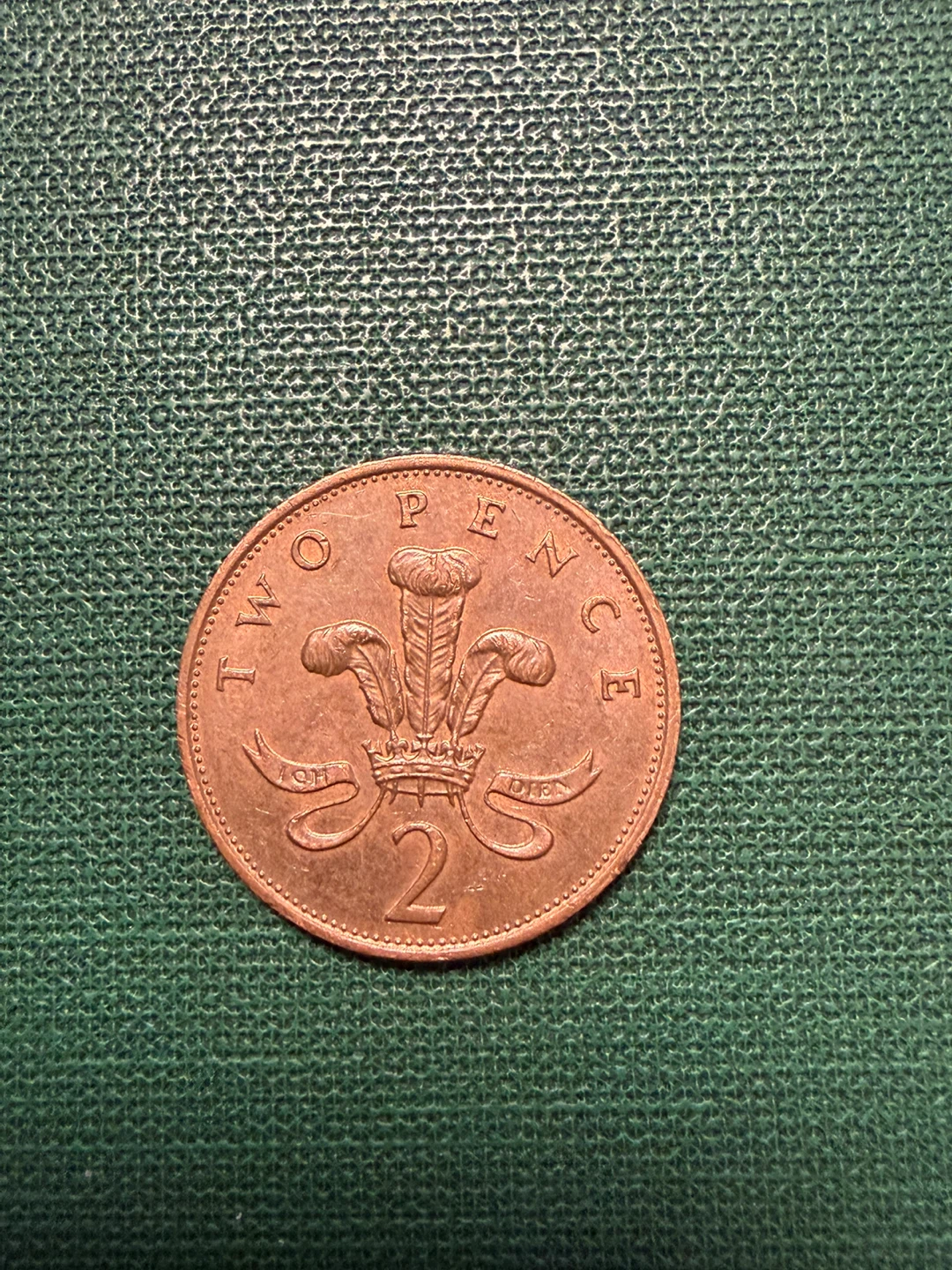 Two Pence Coin - 1986 - photo 2