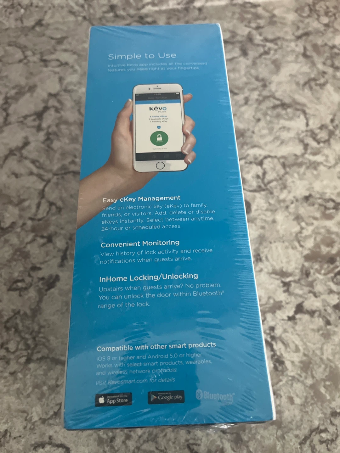 Kwikset Kevo 2nd Gen Touch-to-Open Smart Lock - photo 2
