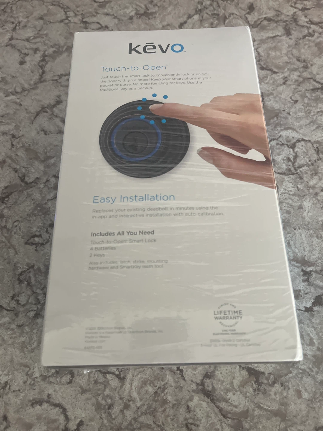 Kwikset Kevo 2nd Gen Touch-to-Open Smart Lock - photo 3
