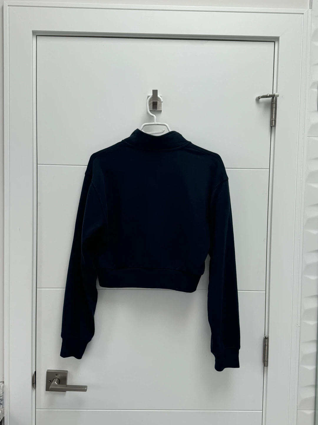 TNA Cropped 1/4 Zip Sweatshirt - Size S - photo 2