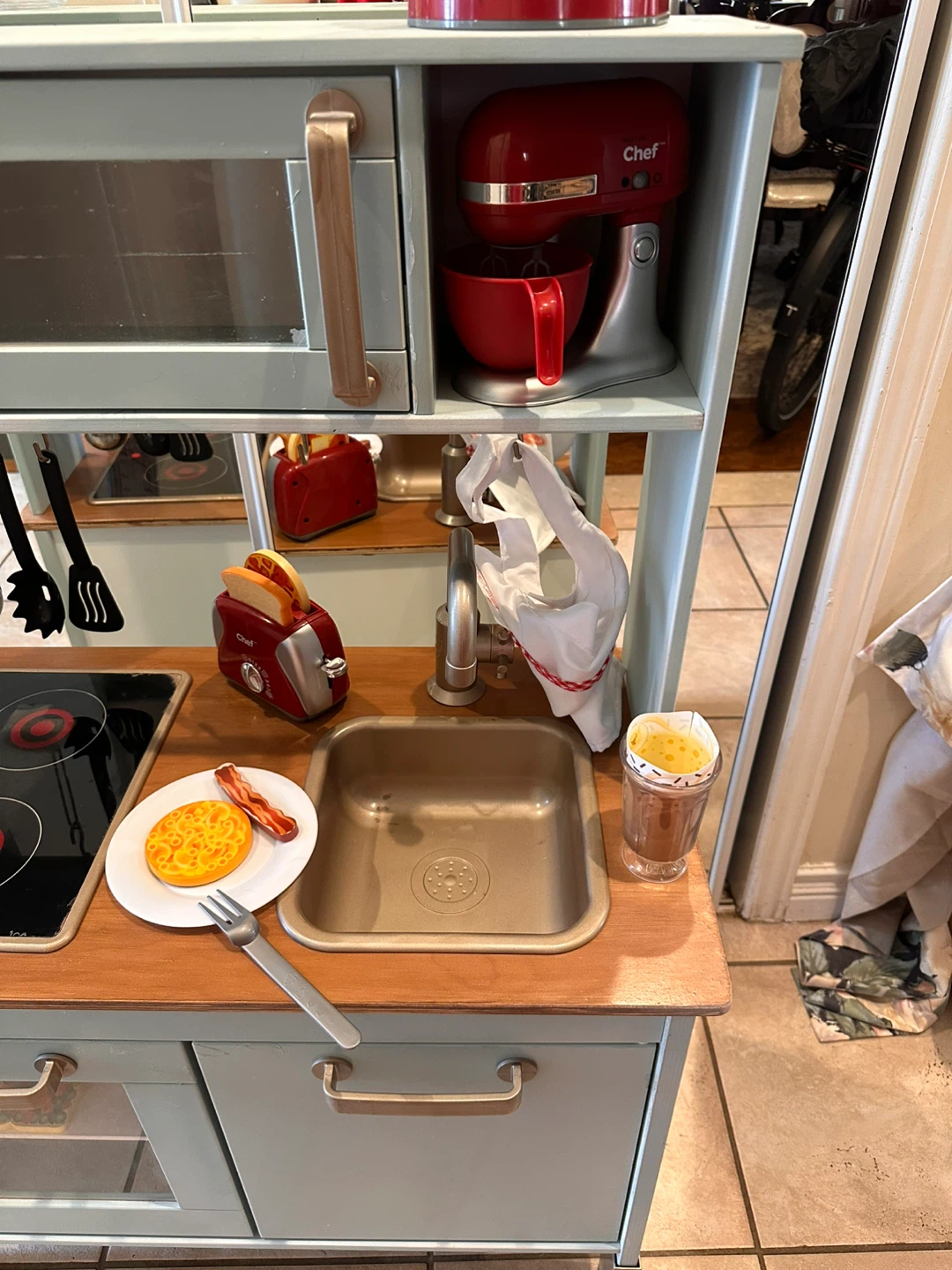 Kid's Play Kitchen with Accessories 75 firm - photo 4