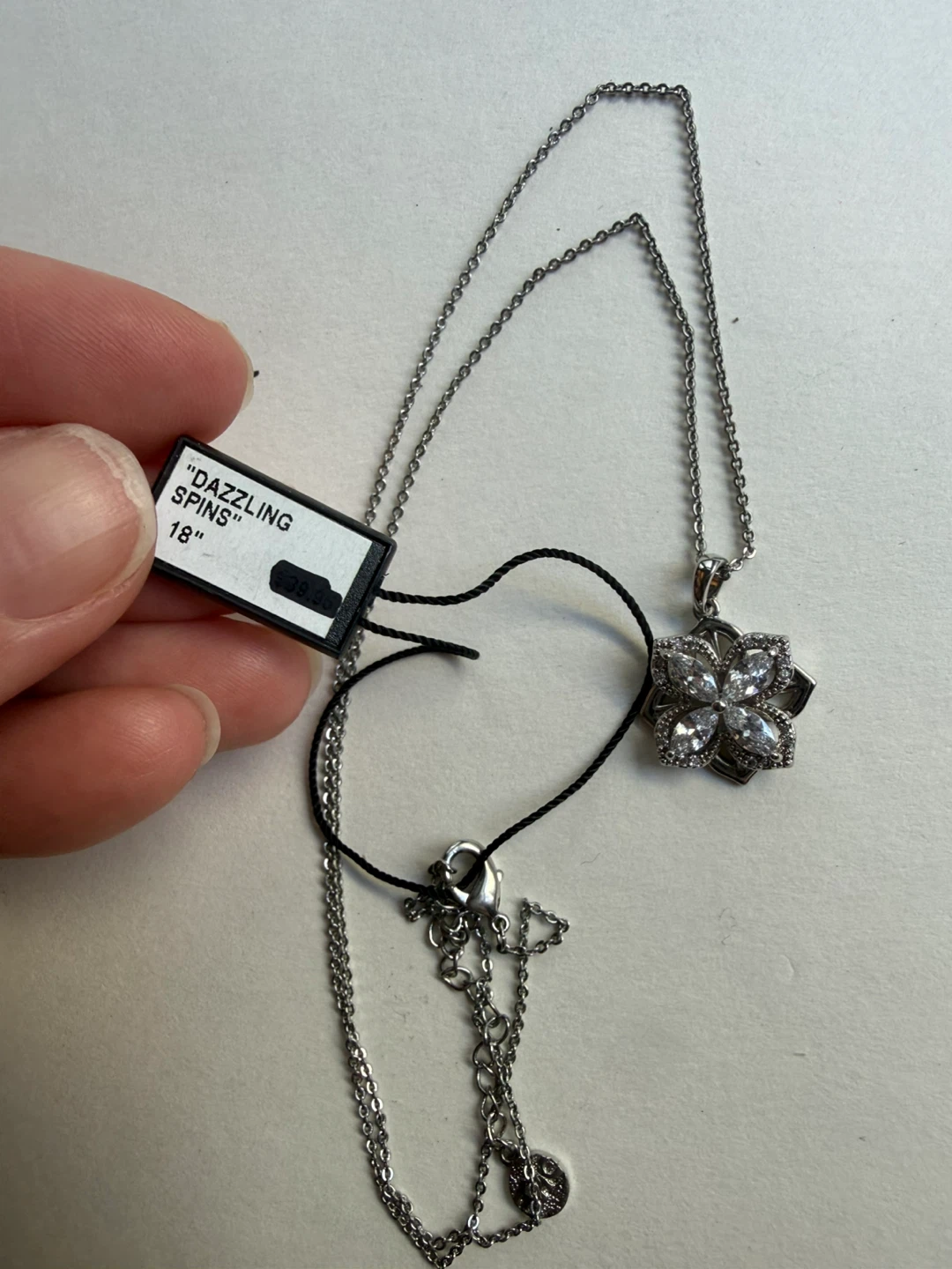 “Dazzling Spins” necklace - 18in - photo 3