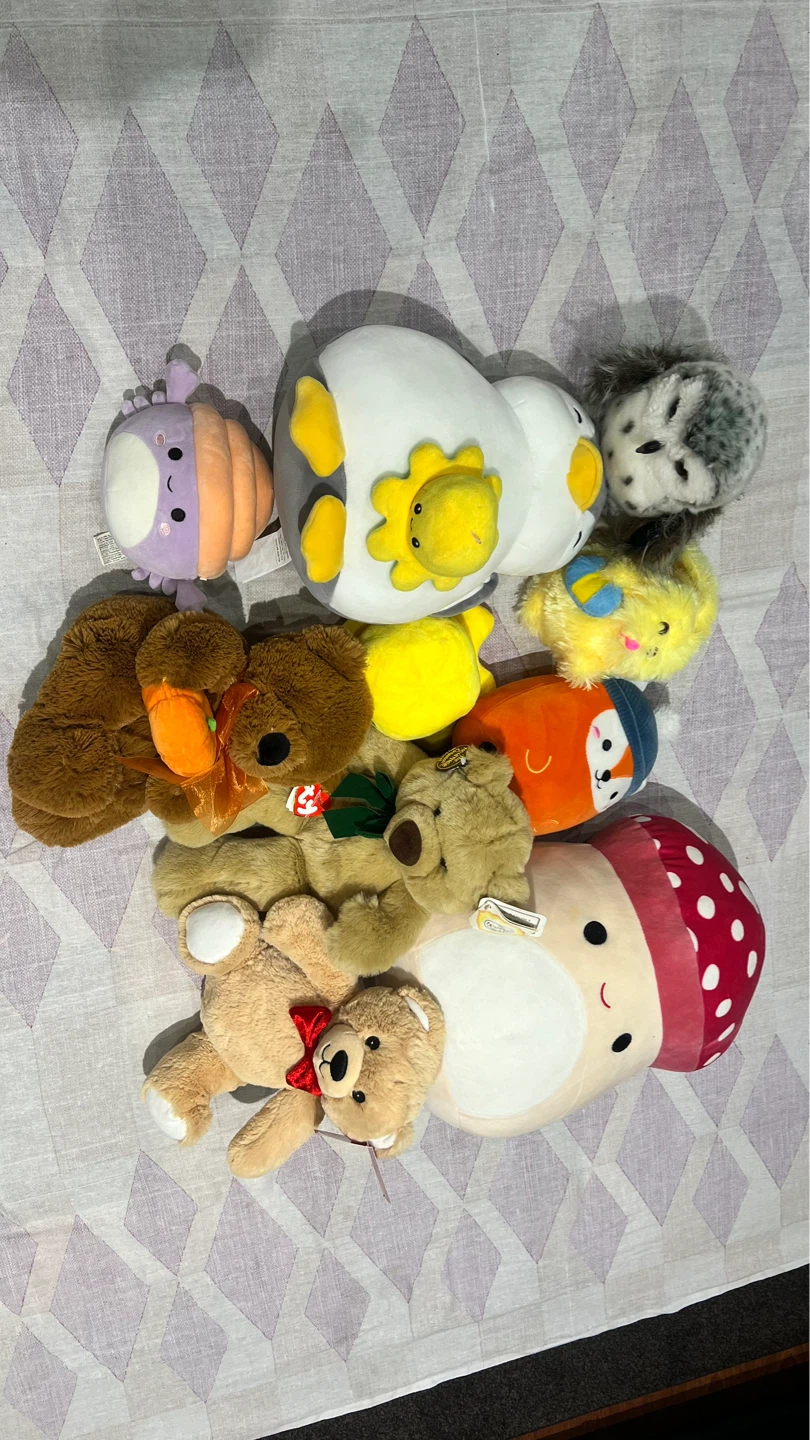 Collection of Plush Toys