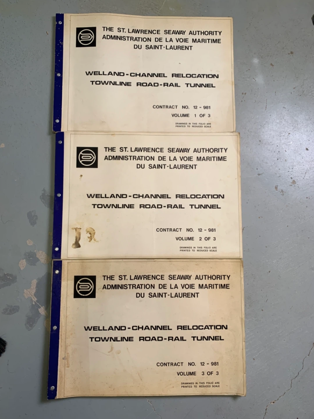 Welland Channel Relocation Drawings