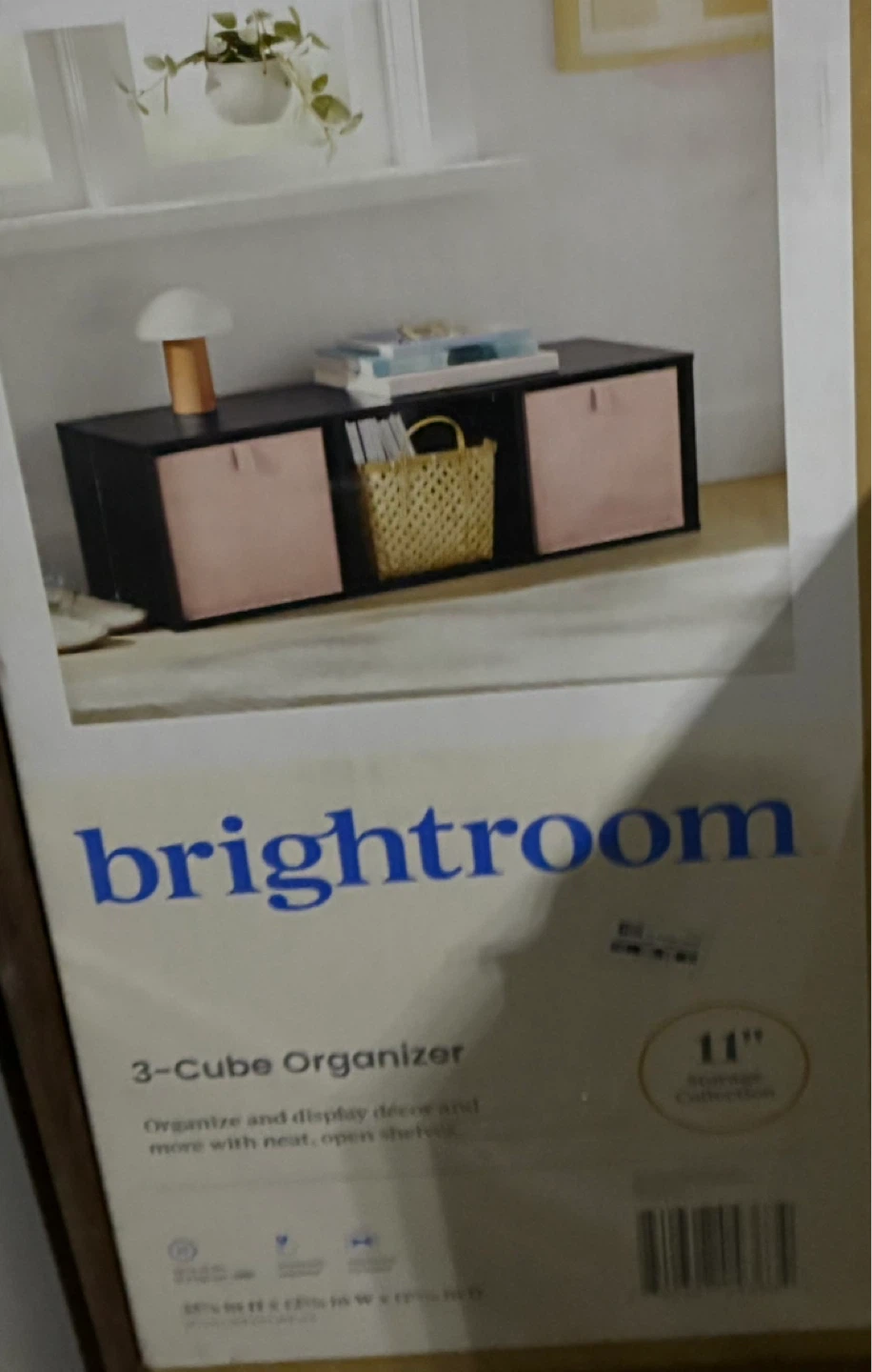 Brightroom 3-Cube Organizer - photo 3