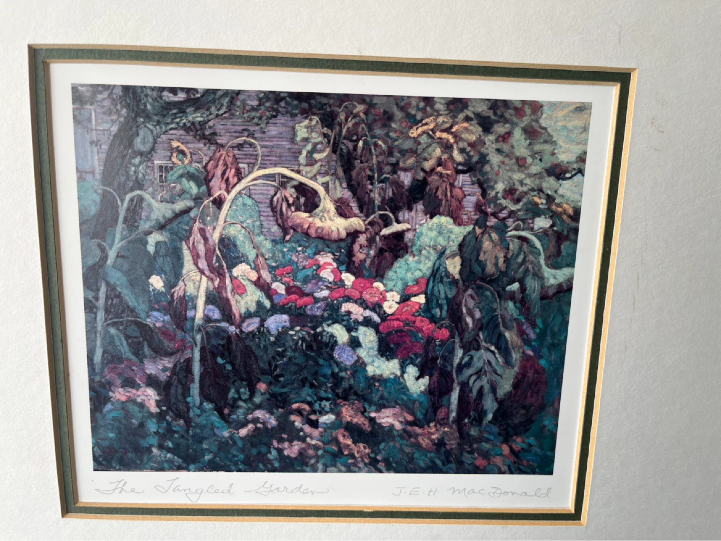 Art- The Tangled Garden J.E.H. MacDonald Print - photo 4