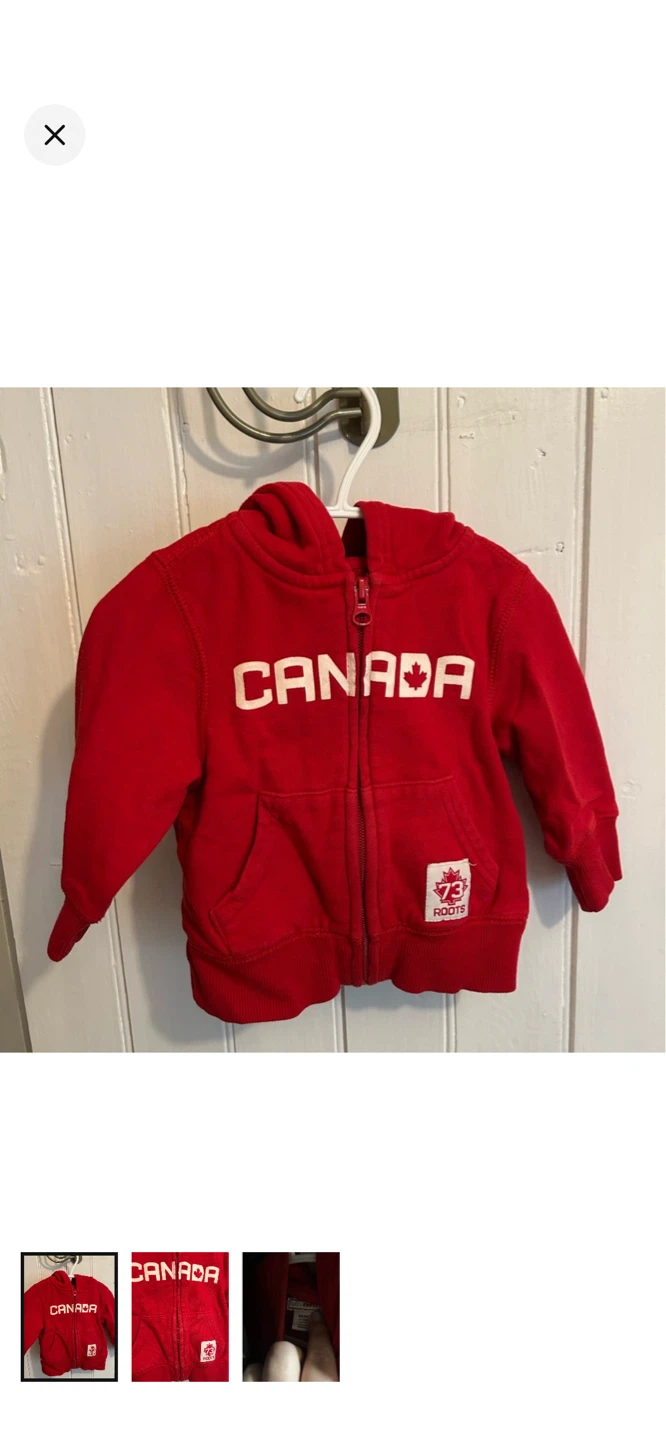 Baby Roots Canada Hoodie