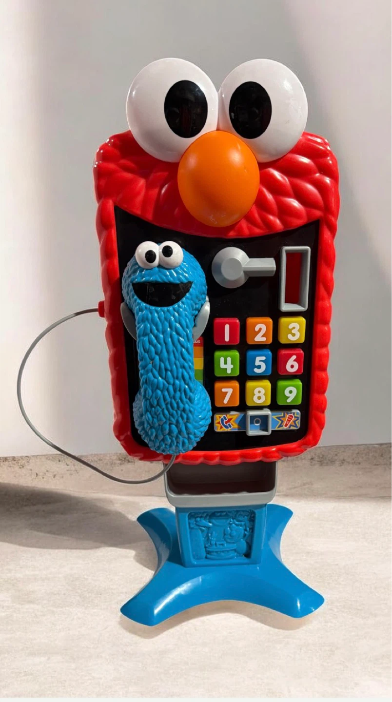 Sesame Street Elmo and Cookie Monster Toy Phone