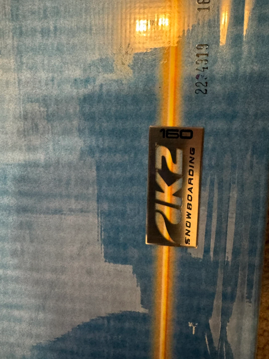 K2 Snowboard with bindings + carry bag - photo 2