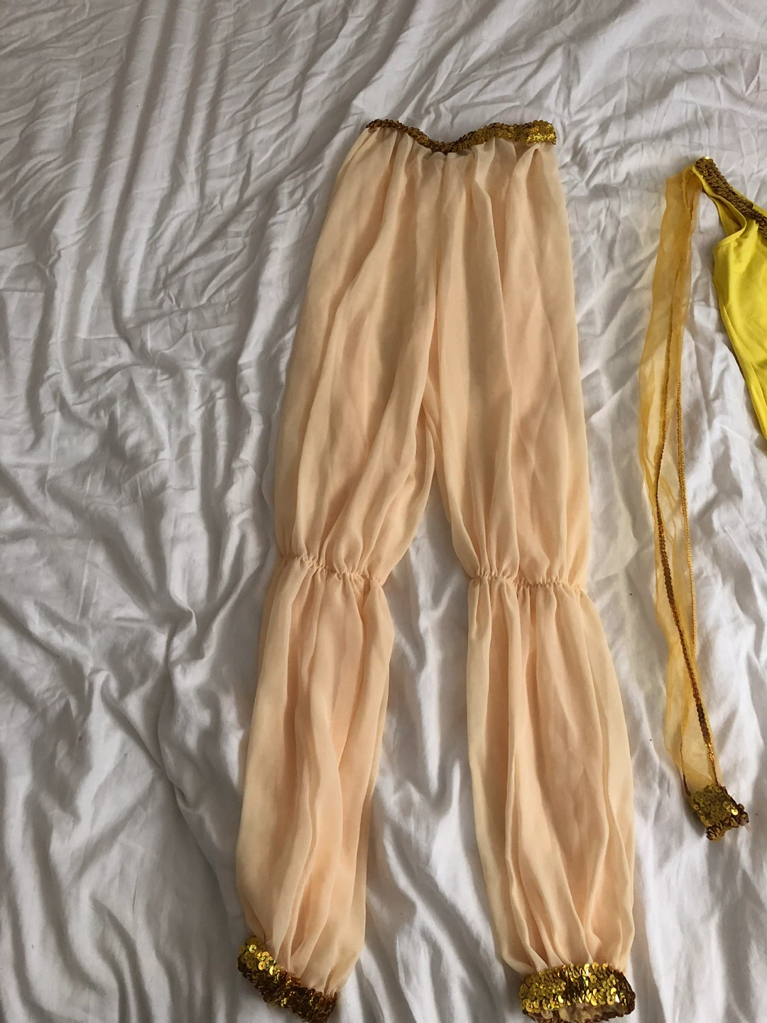 Girls Costume - Peach Pants & Yellow Leotard - photo 3