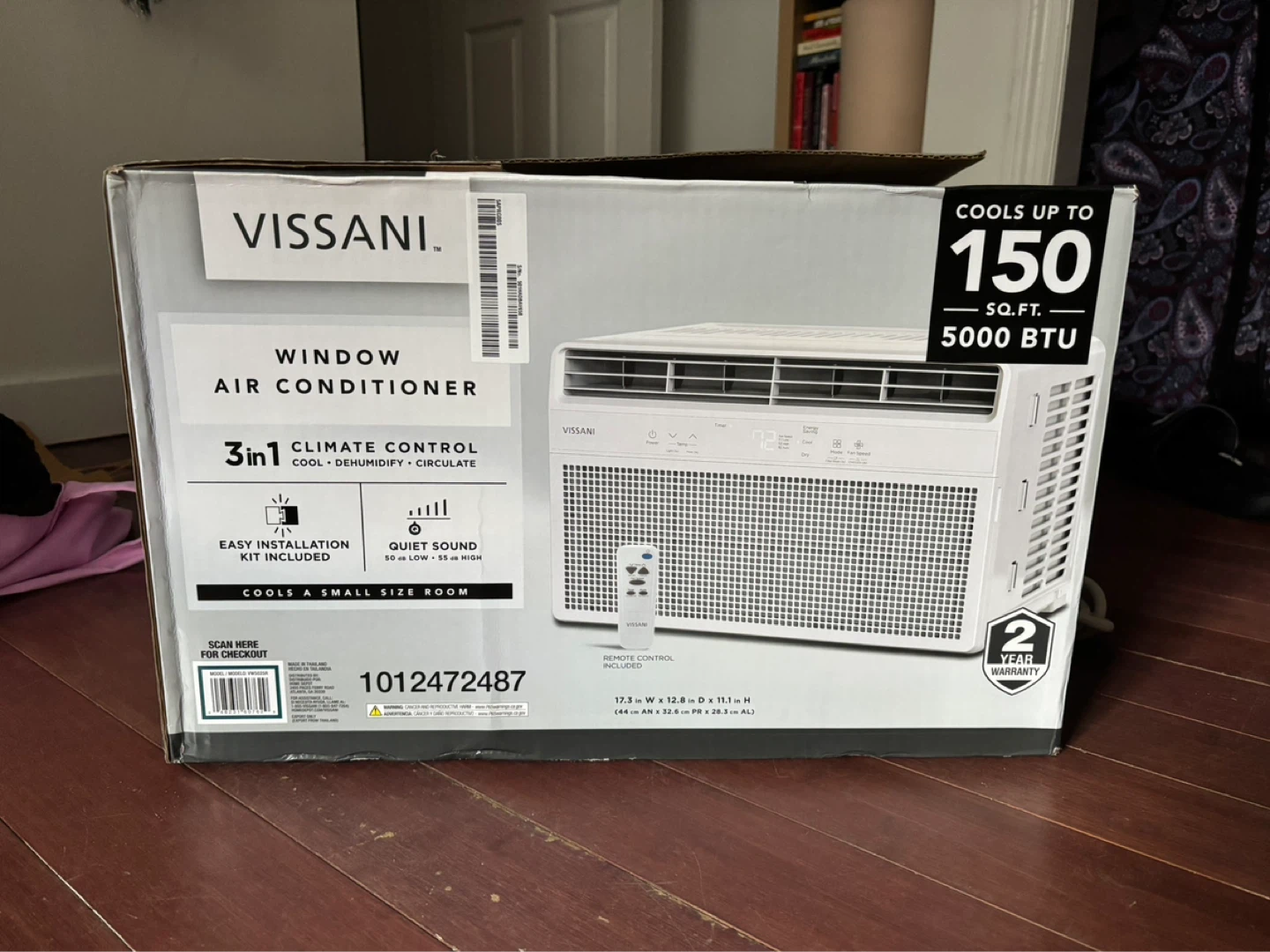 Vissani 5000 BTU Window Air Conditioner