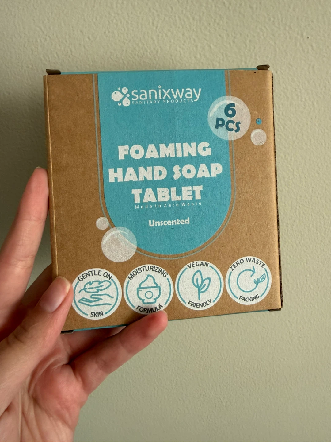 Foaming Hand Soap Tablets - Unscented (4 PCs)