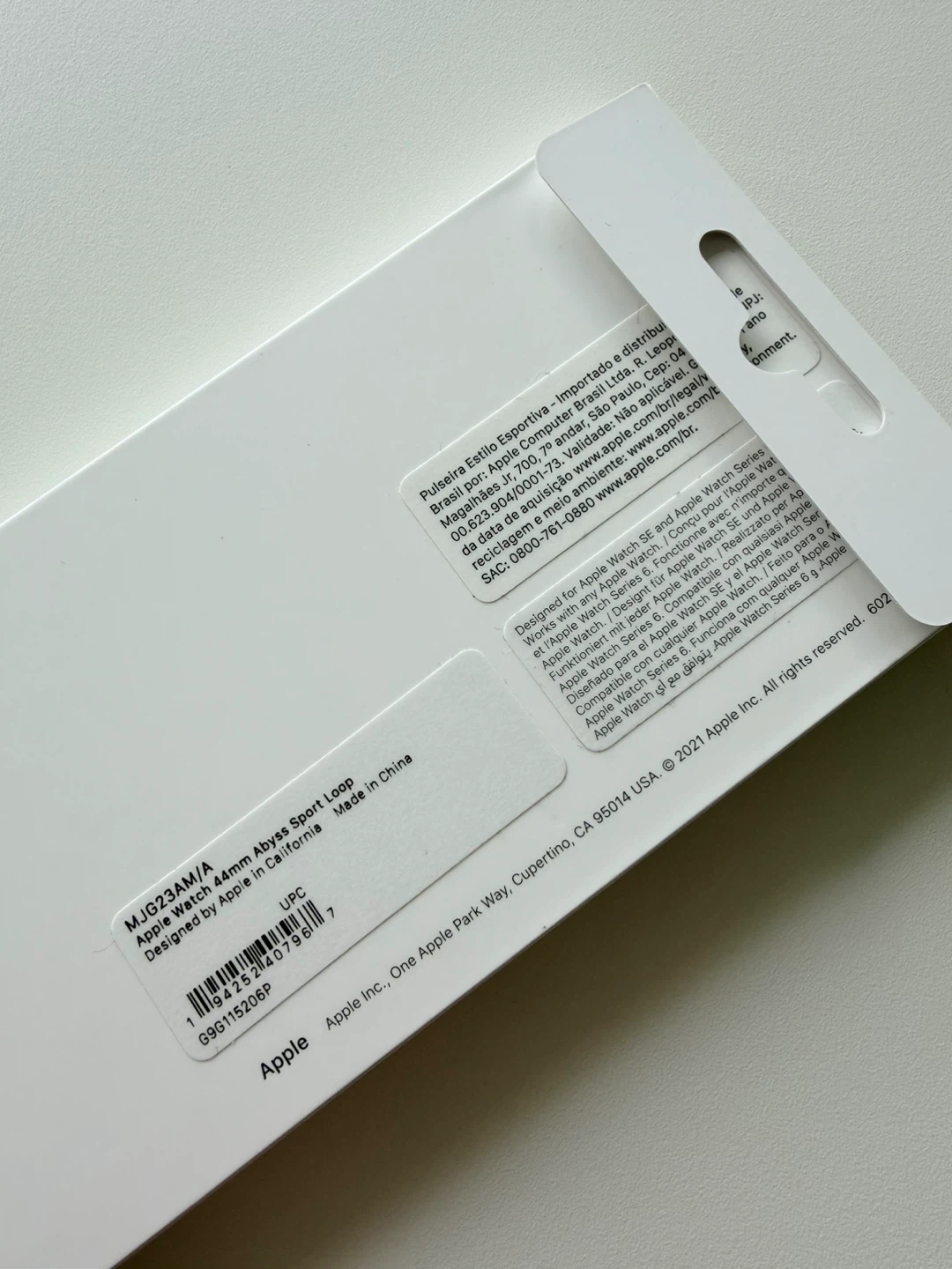 Apple Watch 44mm Abyss Sport Loop – Brand New - photo 2