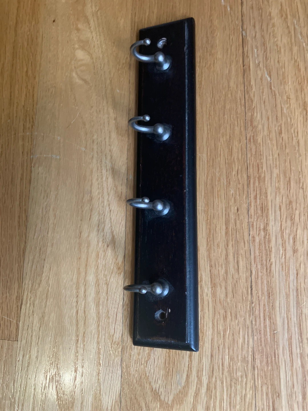 Wooden Key Holder with 4 Hooks - photo 3