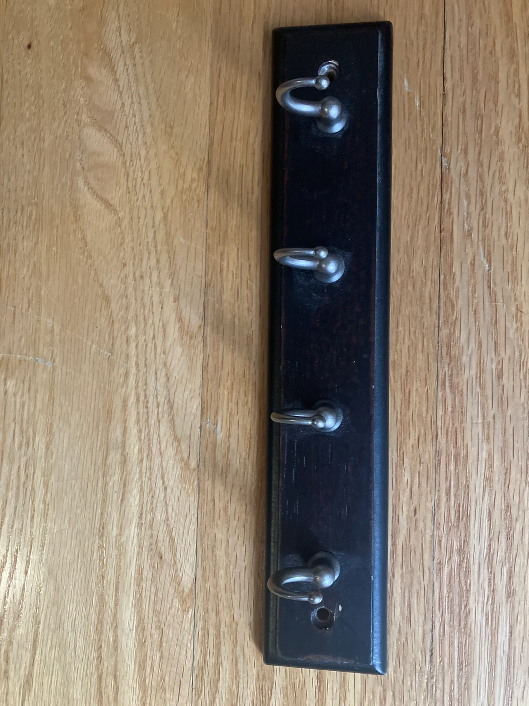 Wooden Key Holder with 4 Hooks