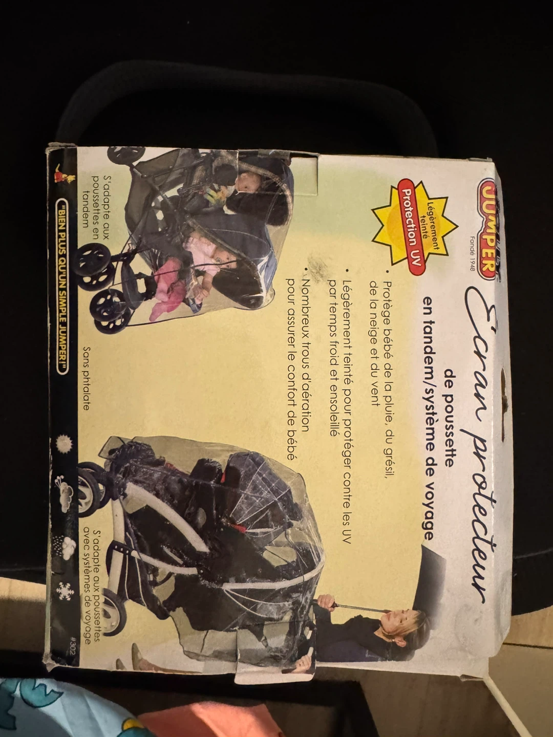 Jolly Jumper Weathershield for Tandem/Travel System Strollers - photo 2
