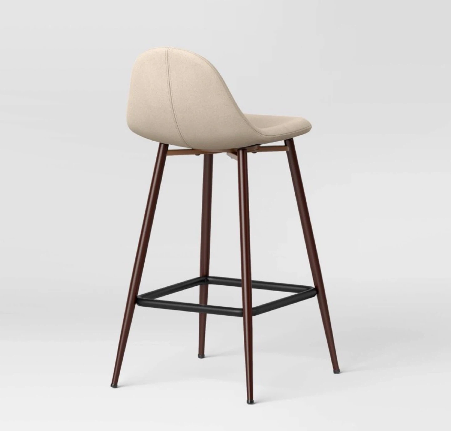 Threshold Copley 24" Counter Stool - Gray Fabric Seat