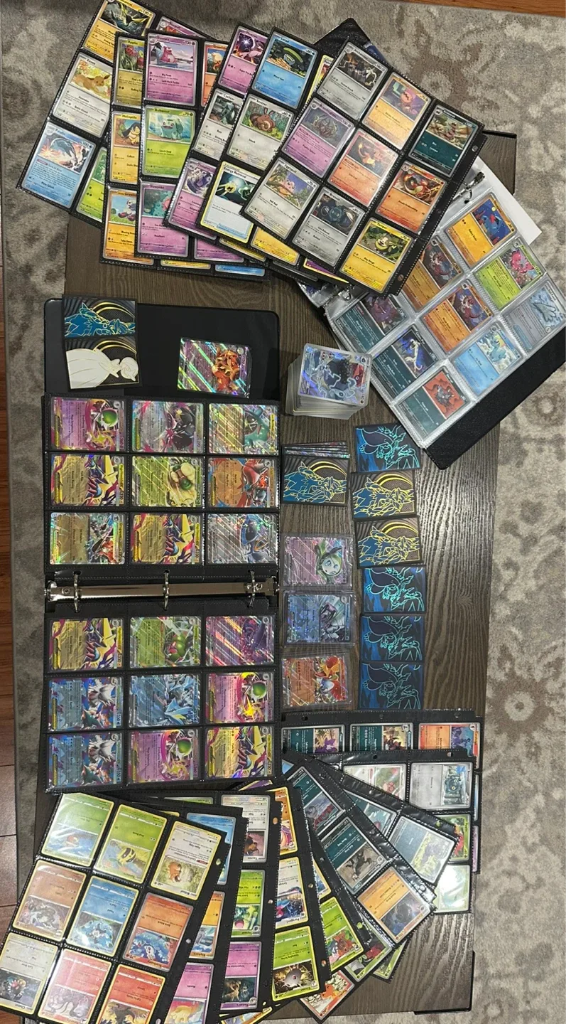 1100 cards with ex and holos