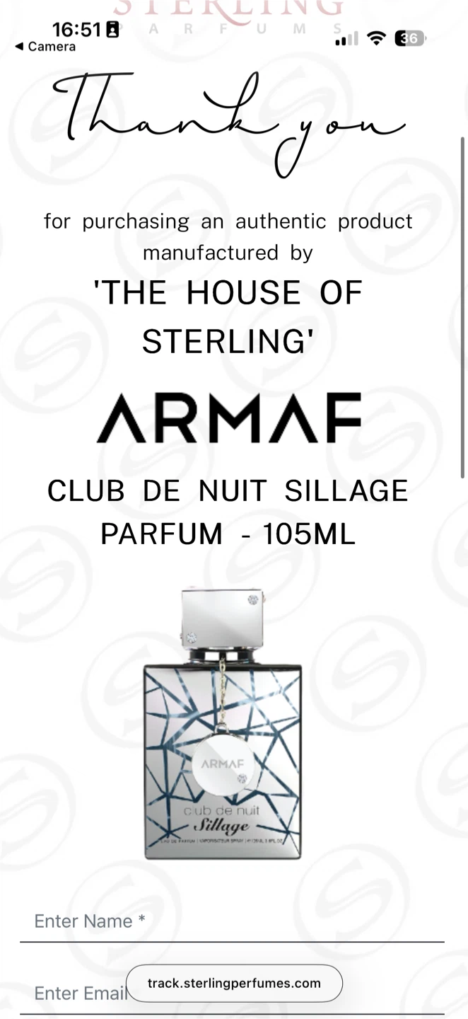 ARMAF Club de Nuit Sillage Parfum 105ml - photo 5
