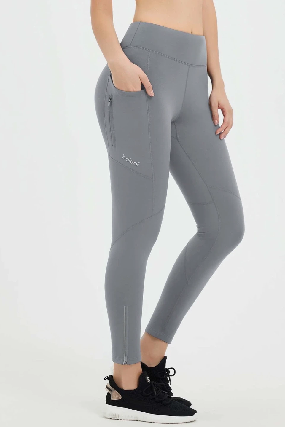 Baleaf Women's High Waisted Leggings with Pockets - photo 2