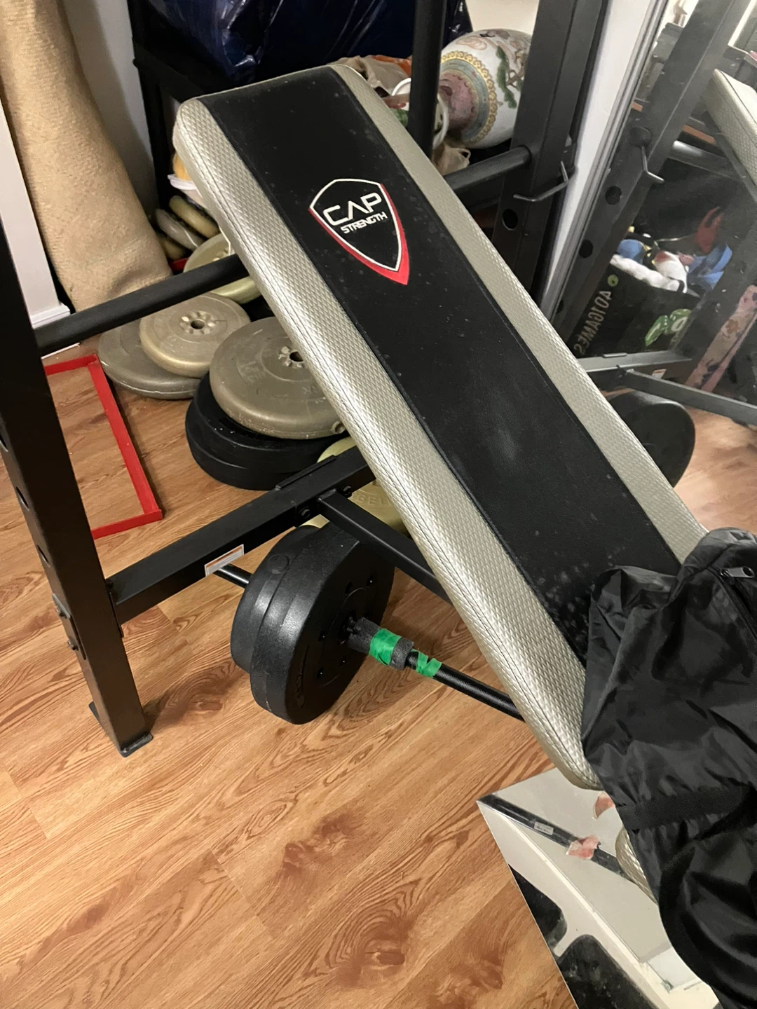 CAP Strength Weight Bench and Dumbbell Set - photo 3