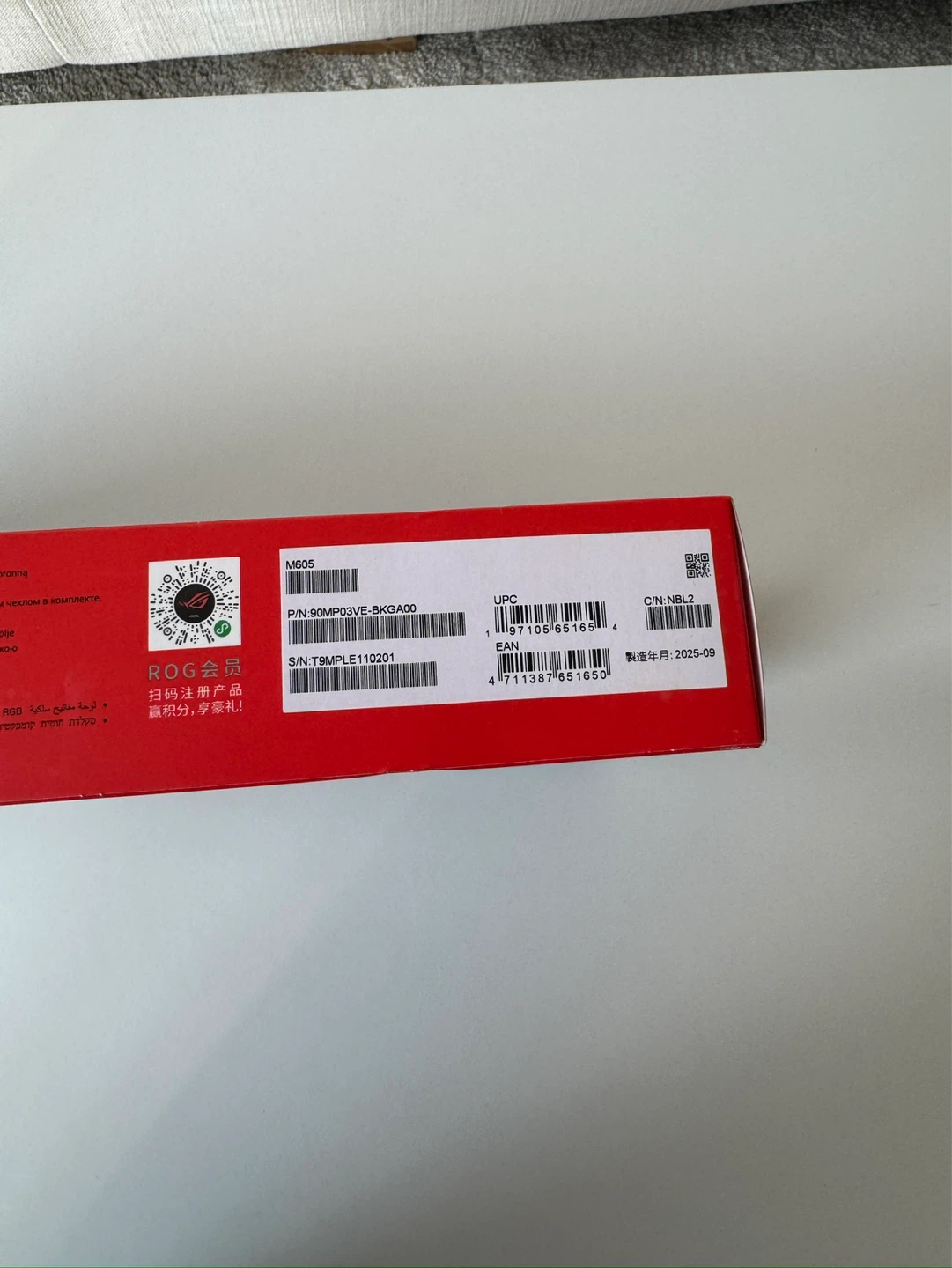ASUS Falchion ACE HFX Gaming Keyboard - photo 5