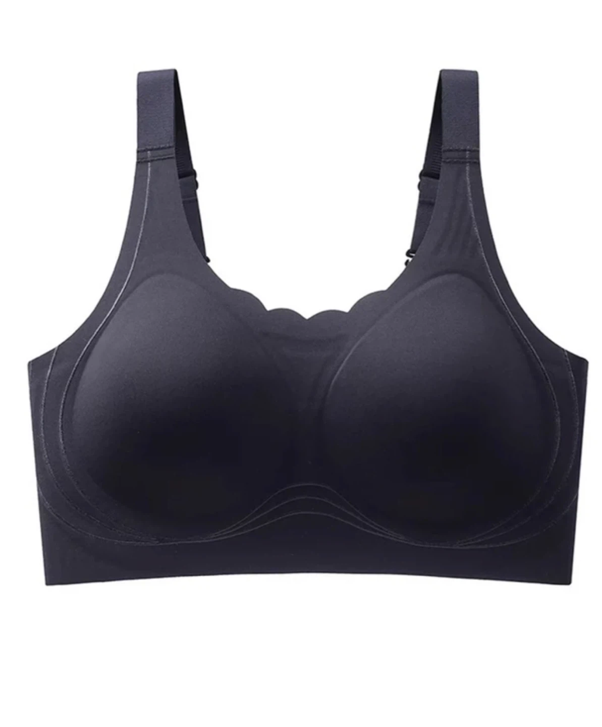 Black Comfort Sports Bra - Size L