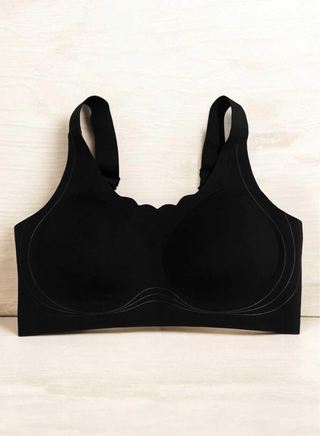 Black Comfort Sports Bra - Size L - photo 3