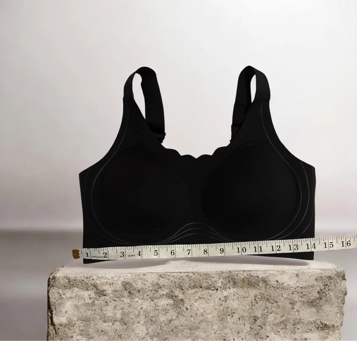 Black Comfort Sports Bra - Size L - photo 2