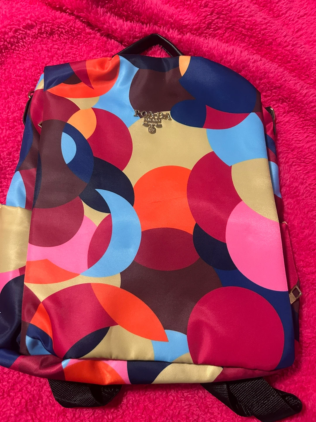 ROADA Milano Colorful Circle Backpack