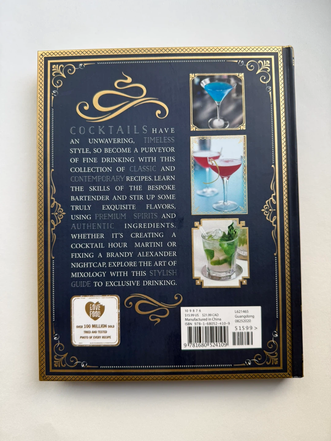 The Art of Mixology - hardcover recipe book - photo 2