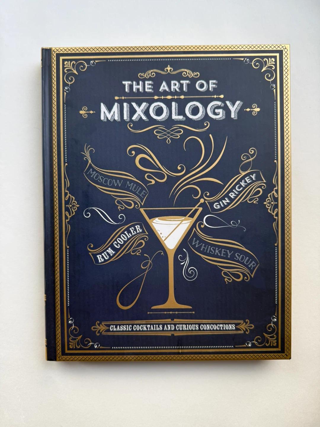 The Art of Mixology - hardcover recipe book