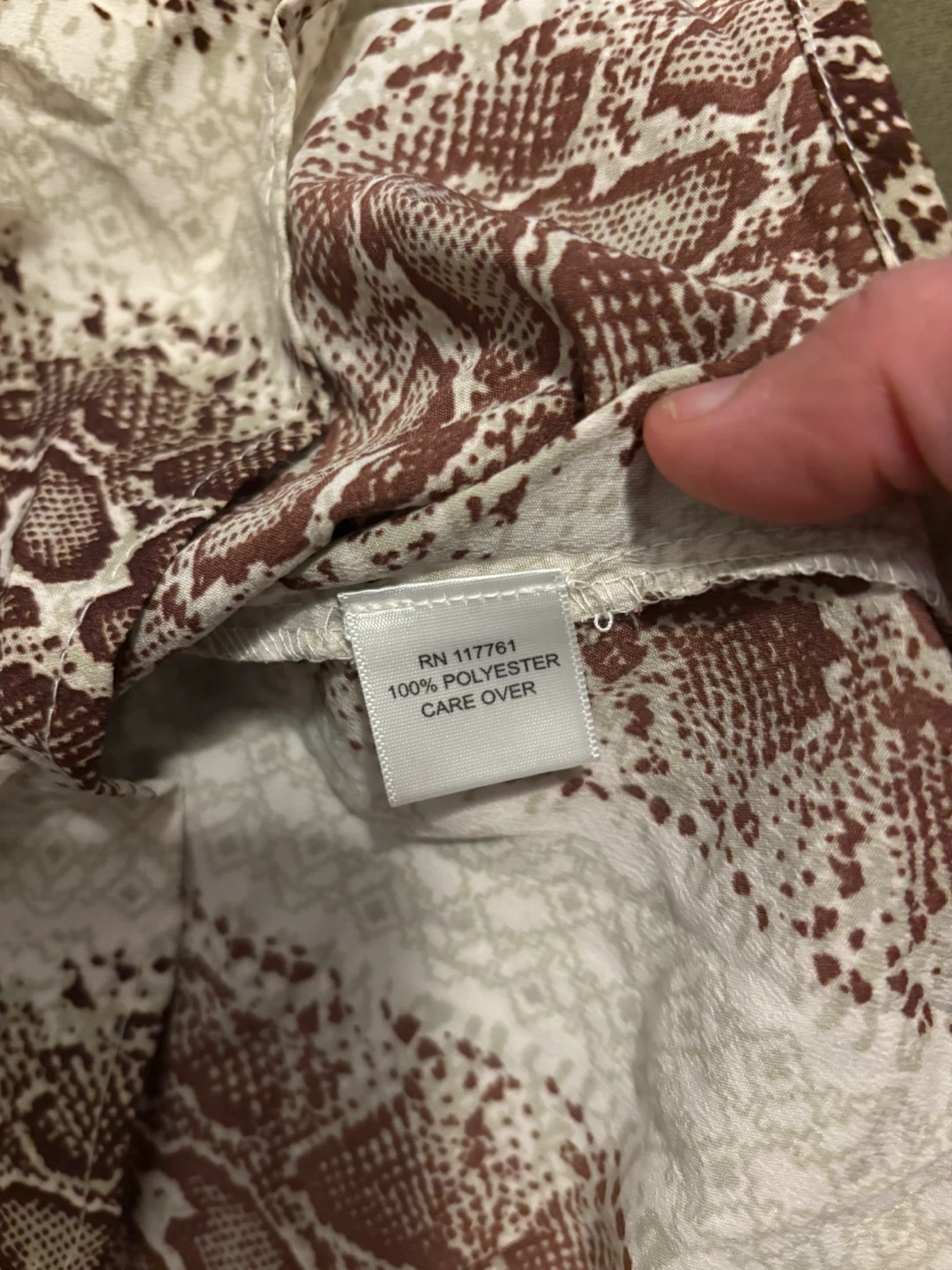 Women's Snake Print Halter Top - photo 5