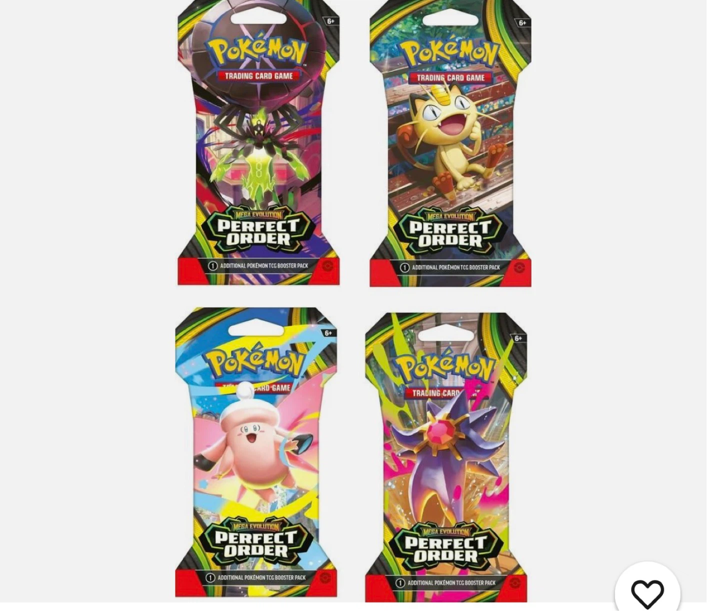 New Perfect Order packs pokemon