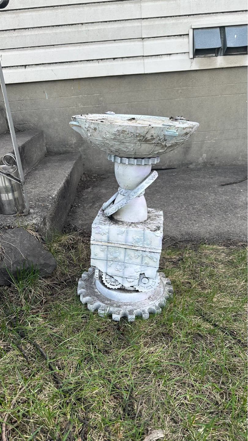 Decorative Bird Bath Pedestal - photo 2