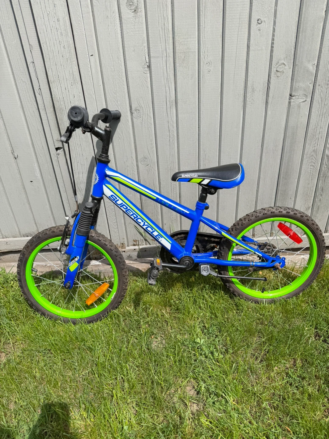 Supercycle Kids Bike - Blue/Green