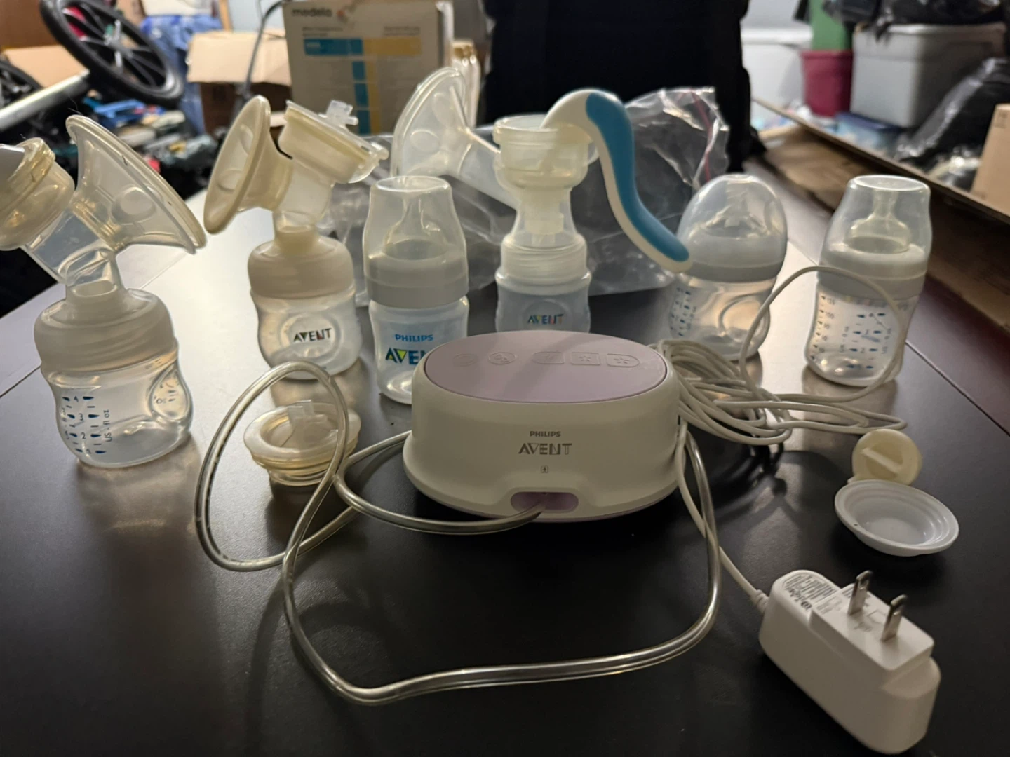 Avent Electric Breast Pump & Manual Pump $40 - photo 2