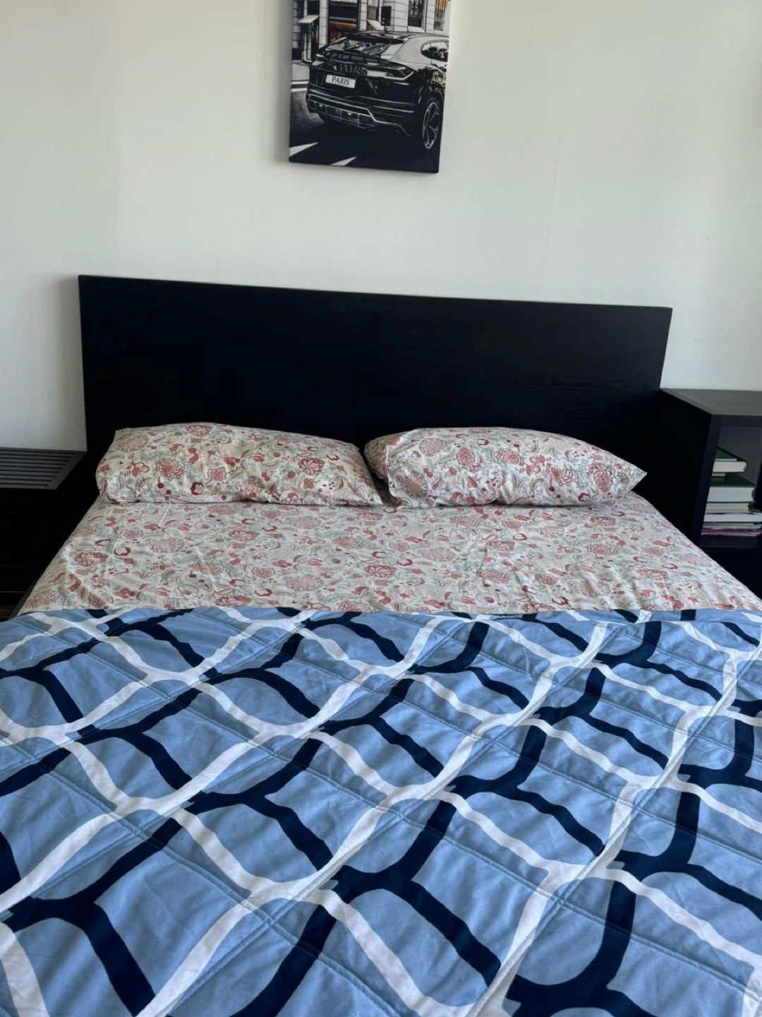 IKEA MALM Bed Frame - Black, with Mattress - photo 4