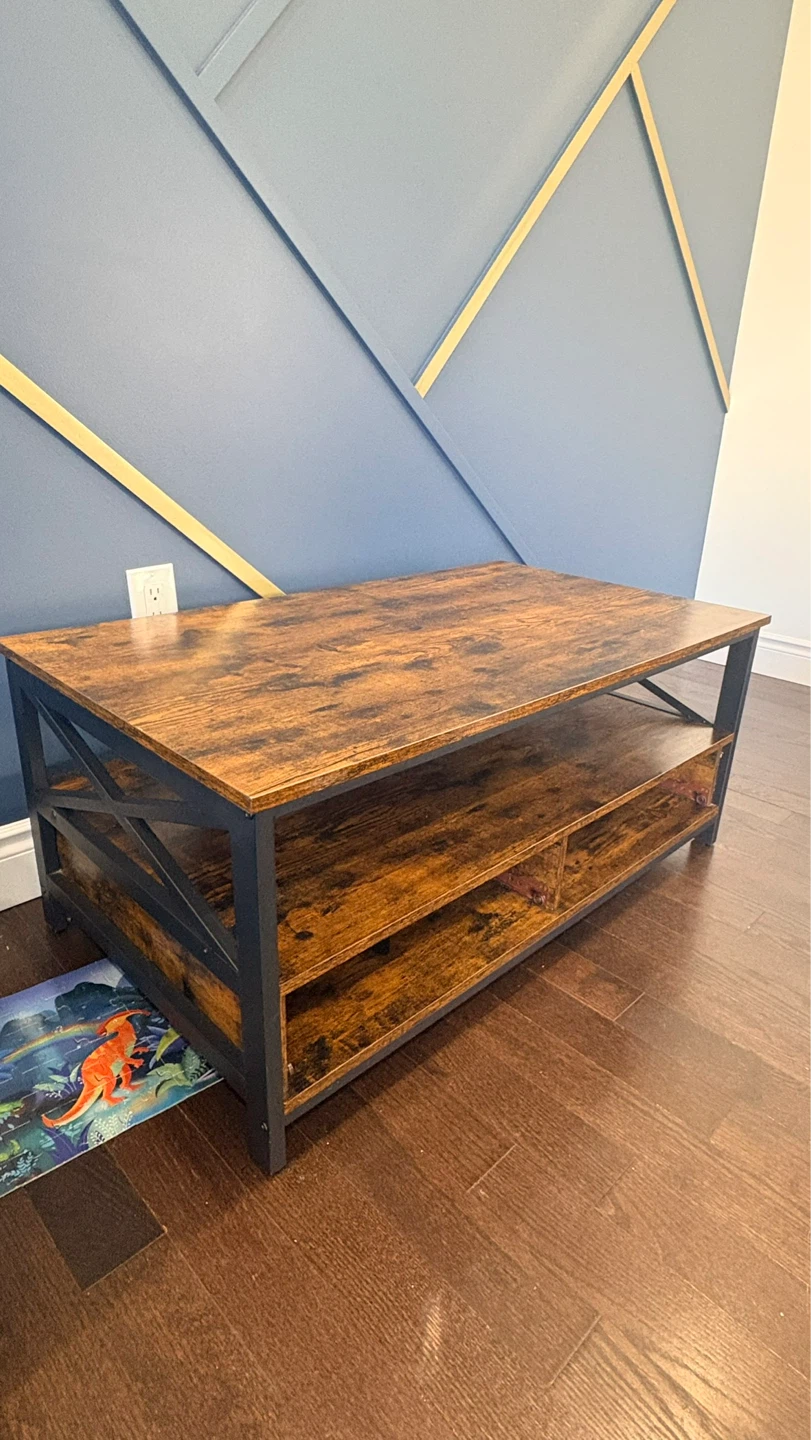 Rustic Wood Coffee Table