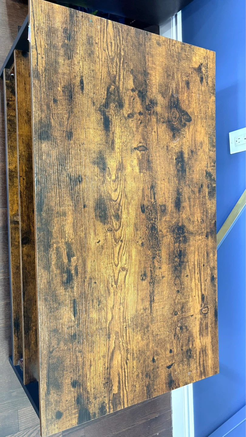 Rustic Wood Coffee Table - photo 3