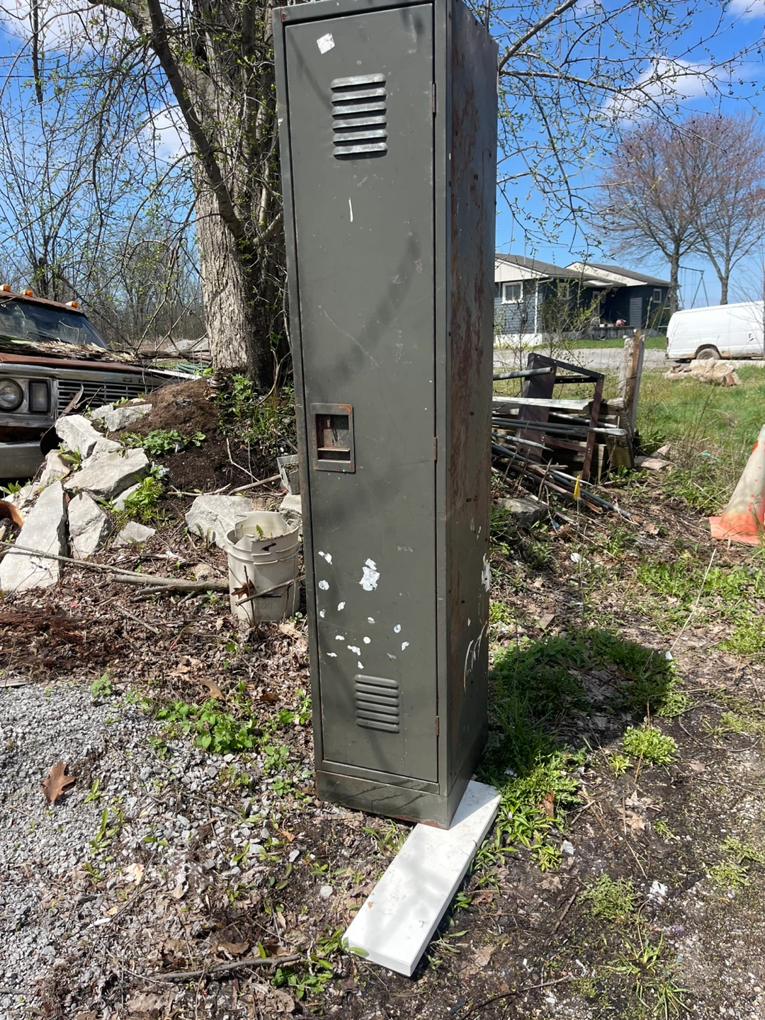 Vintage Metal Locker