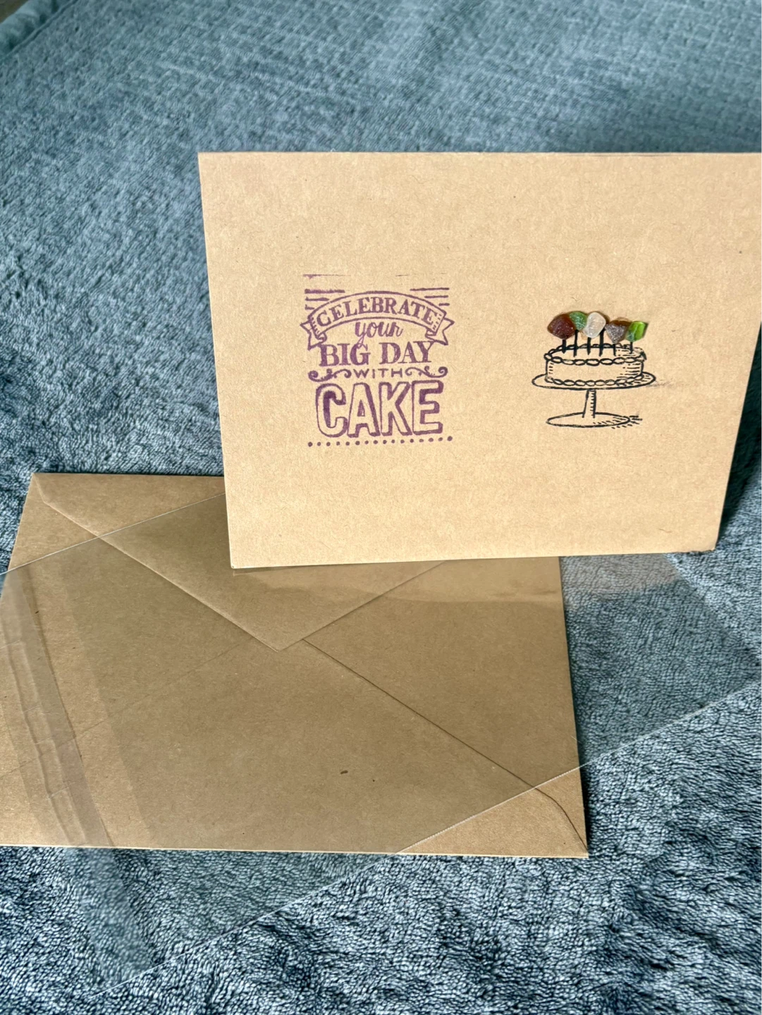 SeaGlass Birthday Card