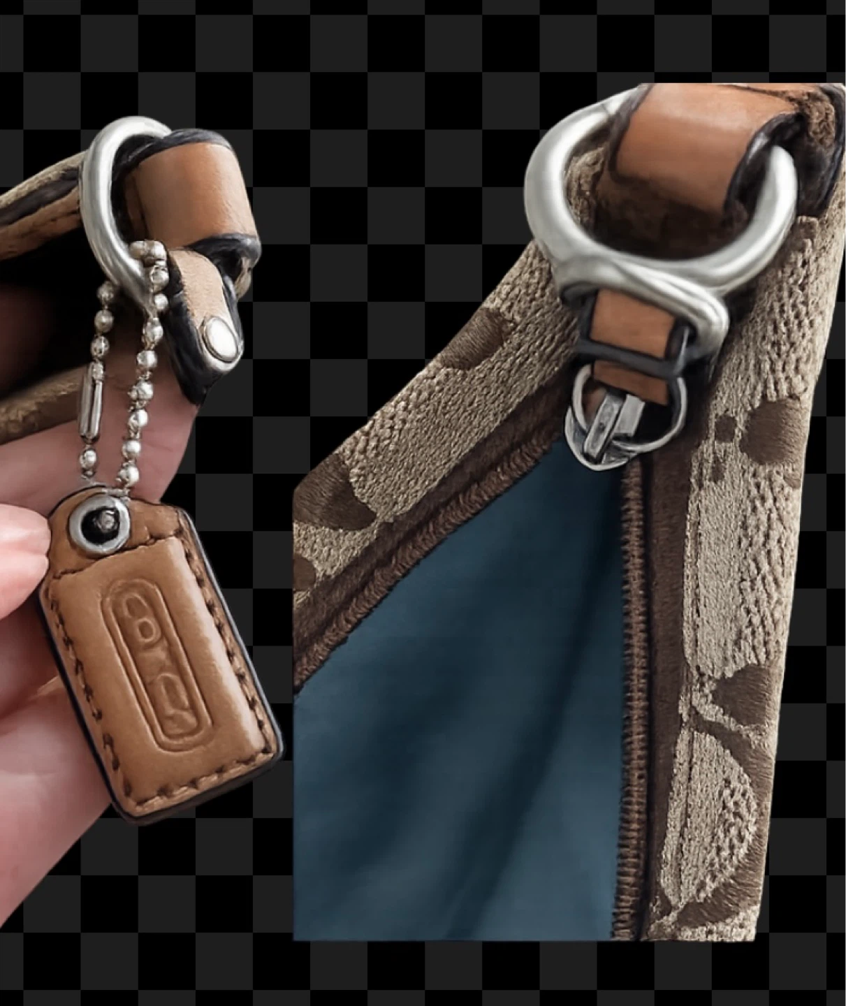 Coach Monogram Wristlet - photo 2