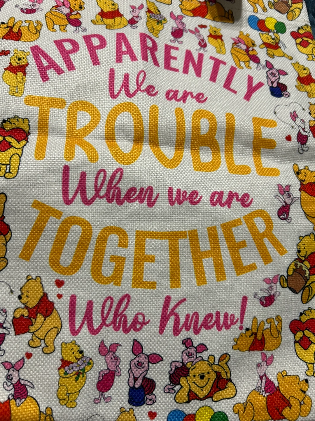 New-Winnie the Pooh Tote Bag