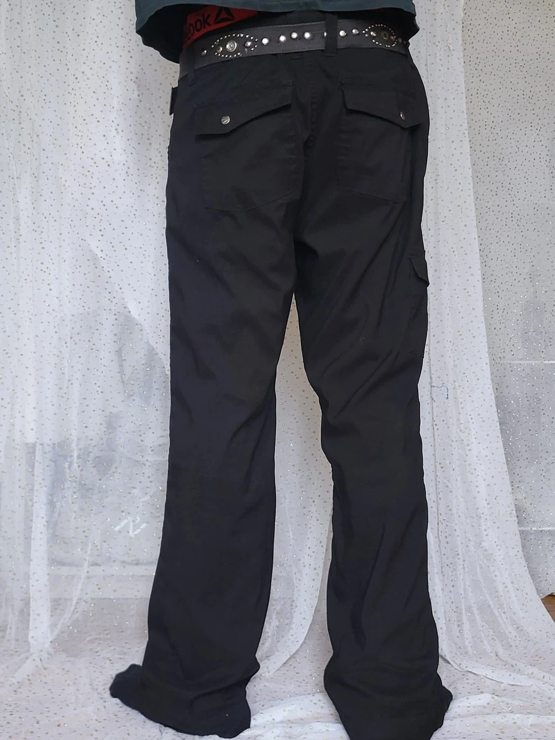 Black Cargo Pants - photo 2