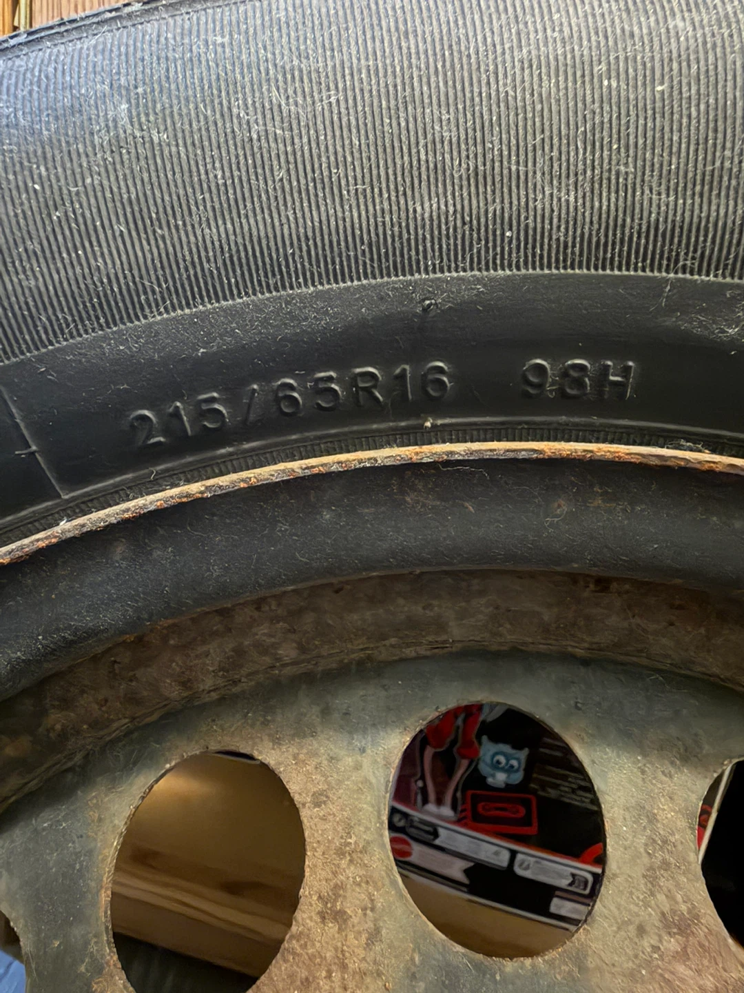 215/65R16 Tire on Rim, Summer Tires