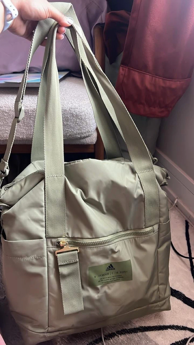 Adidas Green Tote Bag