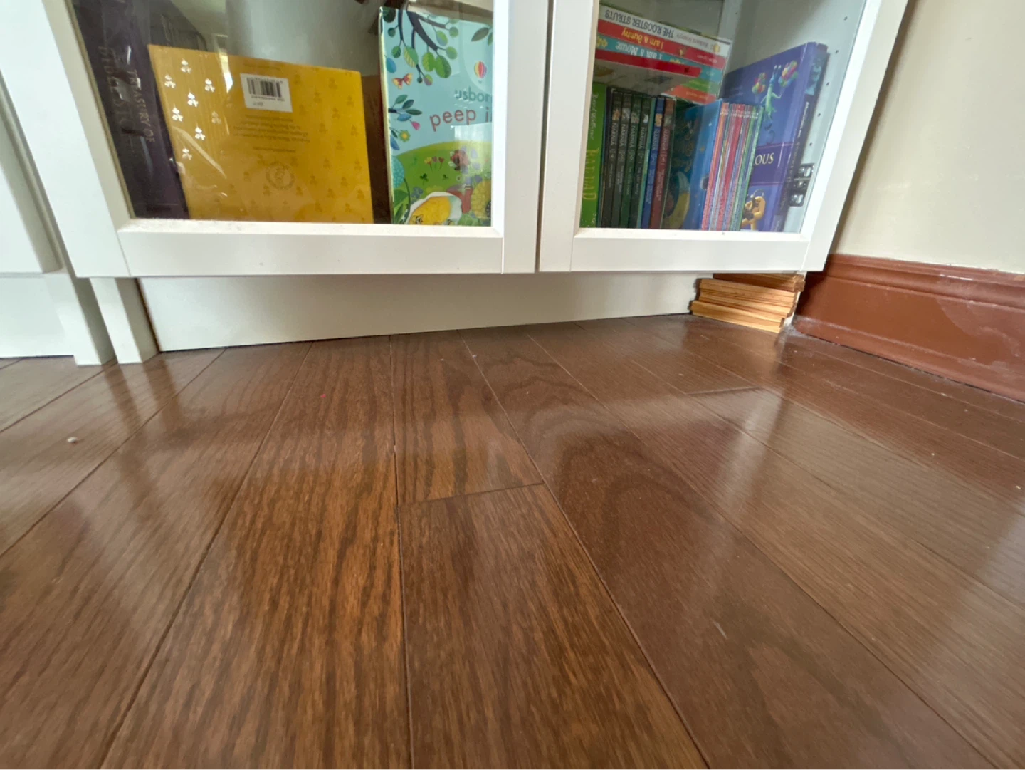 4 IKEA BILLY Bookcase with Glass Doors - photo 4