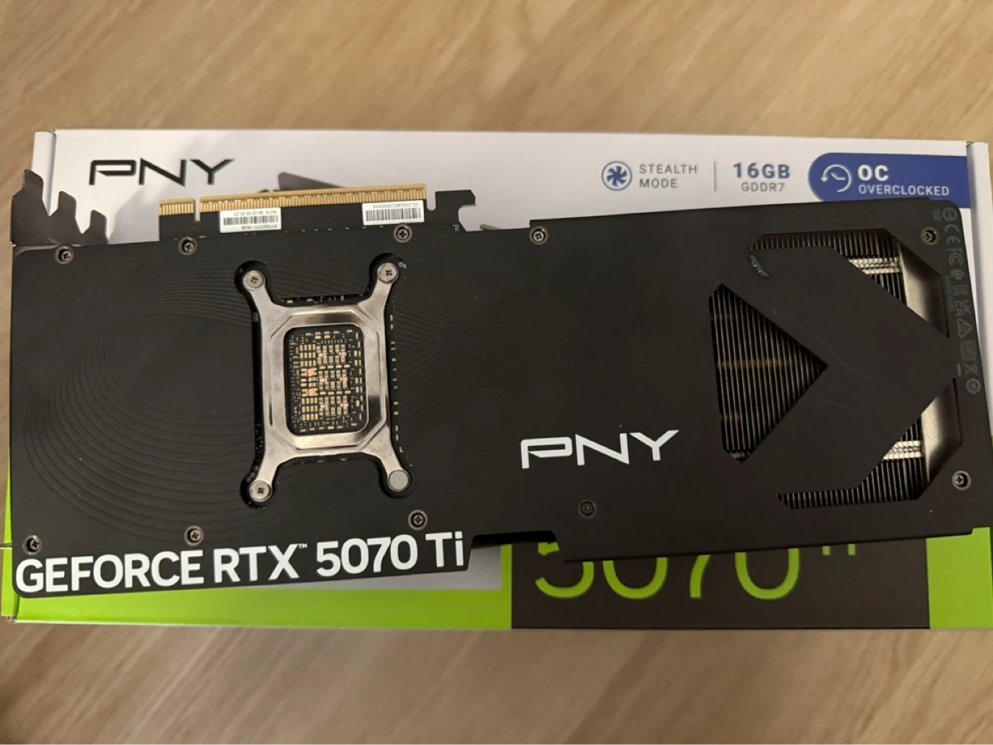 PNY GeForce RTX 5070 Ti 16GB GDDR7 Graphics Card - photo 2