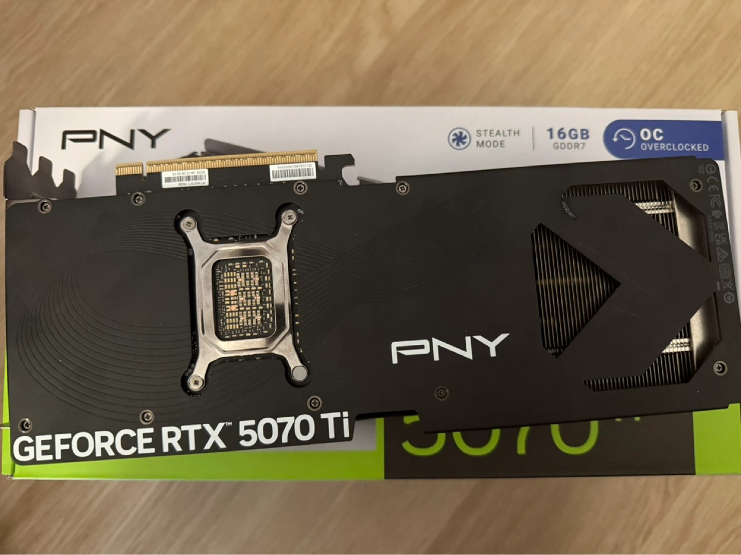 PNY GeForce RTX 5070 Ti 16GB GDDR7 Graphics Card